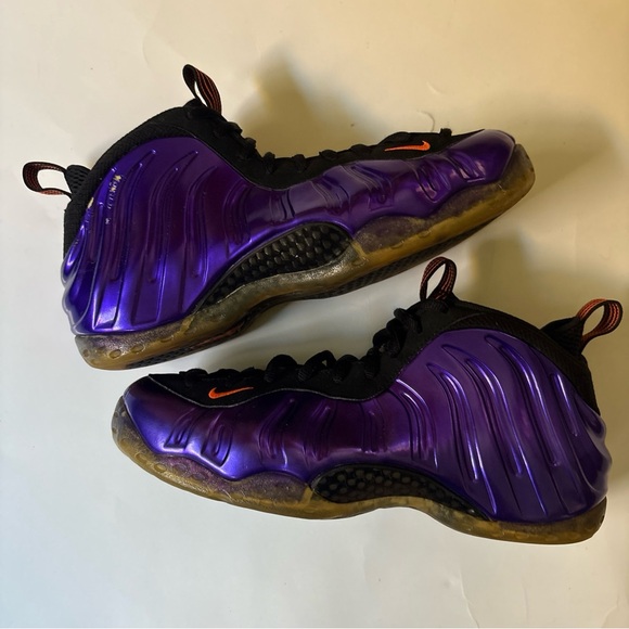 mens purple foamposites